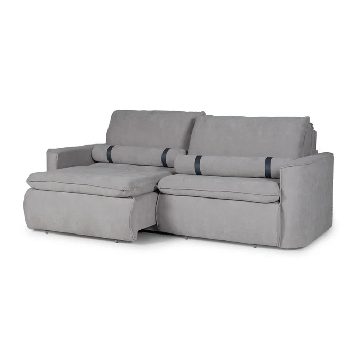 Sofá Cama Sense - Tela Microfibra - Berlin 05 (Ceniza) en Gris - Sillones y sofás, Uruguay | NYR, vista 3