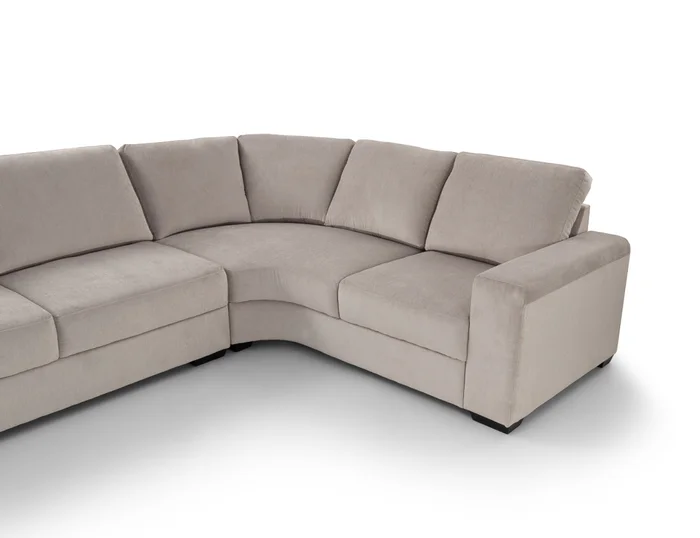 Rinconera Klint - Tela Aquaclean - 3 + Chaise - A fabricar en Gris - Sillones y sofás, Uruguay | NYR, vista 3