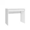Escritorio Slim - 1 Cajon - Blanco en Blanco - Escritorios y sillas de escritorio, Uruguay | Rústico Hogar, vista 1 de 3