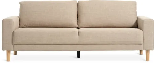 Sofá EGENSE 3 cuerpos tela arena en Beige - Sillones y sofás, Uruguay | JYSK