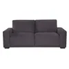 Sofá 3 Cuerpos Tela Marron Westly Choc. en CHOC. - Sillones y sofás, Uruguay | Divino, vista 2 de 4