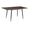 Mesa de Comedor Extensible Lupo - Roble Oscuro en Marrón - Mesas de comedor, Uruguay | NYR, vista 3 de 5
