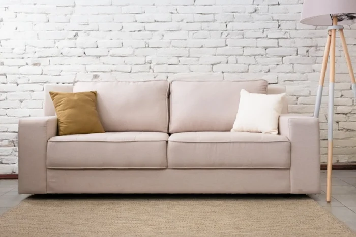 SOFA AGAPE 3 CUERPOS LINO TOSTADO 10589 - Sillones y sofás, Uruguay | Alfa Ventas