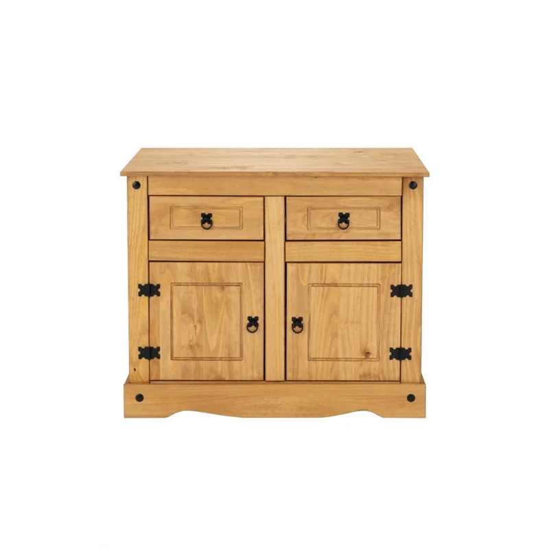 Aparador 2 Puertas y 2 Cajones - Línea Monterrey - Natural en Madera natural - Aparadores y recibidores, Uruguay | Ecowood, vista 4