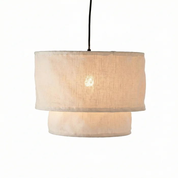 Colgante Nativo Duo Linen - Lámparas colgantes, Uruguay | La Perla