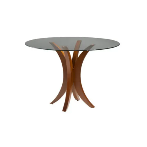 Base para Mesa Pies Curvos en Marrón - Mesas de comedor, Uruguay | Fabrica Italiana