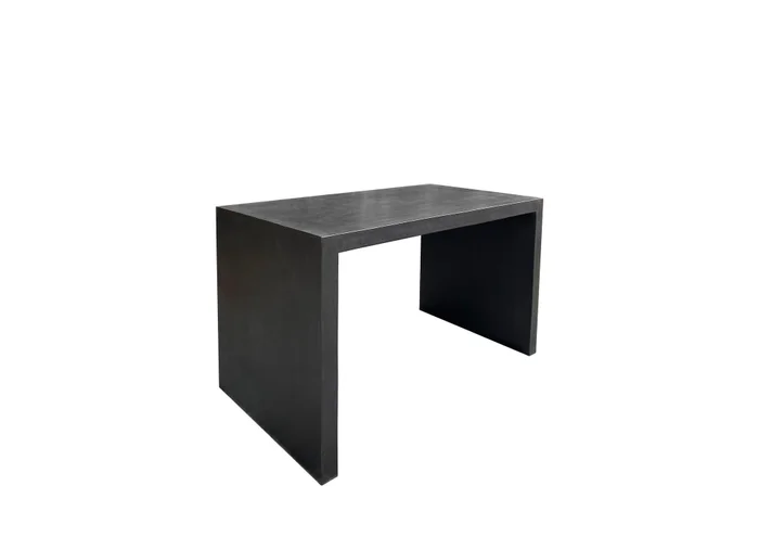 MESA COMEDOR TACOMA CEMENTO 146X80X92 NEGRA en Gris - Mesas de comedor, Uruguay | Más Infinito Casa
