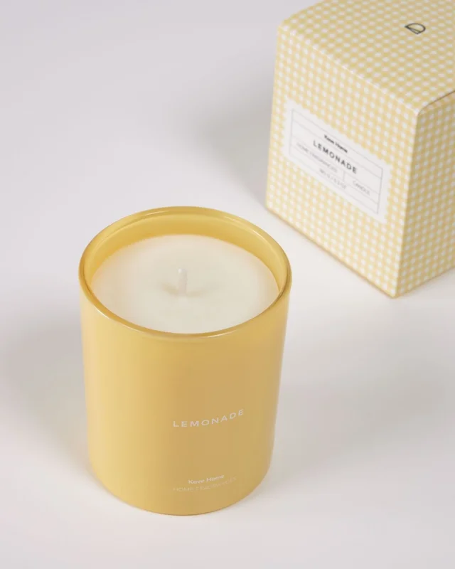 Vela aromática Lemonade 180 gr en Amarillo - Velas y Portavelas, Uruguay | Kavehome, vista 3