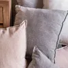 ALMOHADON PAZ - LINO GRIS MEDIO - 55 X 55 en Gris - Textiles, Uruguay | La Iberica, vista 8 de 11