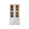 Cristalero - 4 Puertas - Línea Oslo - Blanco en Blanco - Bibliotecas, Uruguay | Ecowood, vista 4 de 4