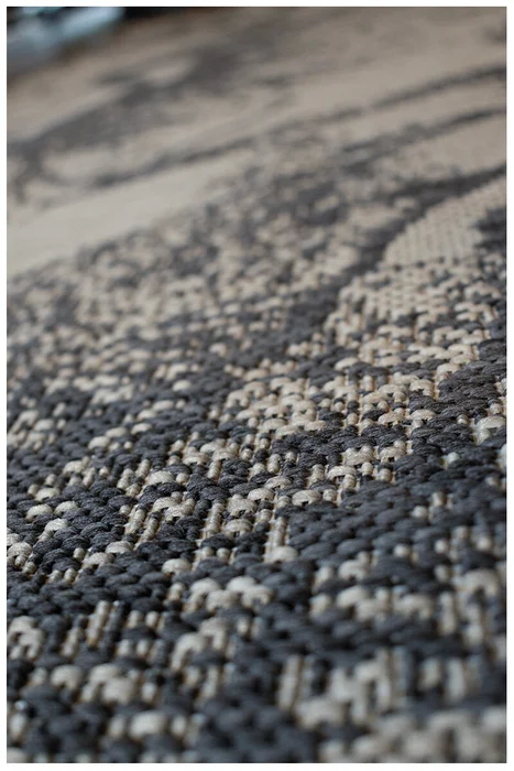 ALFOMBRA LINEO LIN/B097/3301/ 160X230 SAND/ANTHRACITE, Uruguay | Vinibel, vista 2