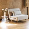 Sillón Cama Individual UNO - Beige en Beige - Butacas, banquetas y puffs, Uruguay | Samic, vista 5 de 5