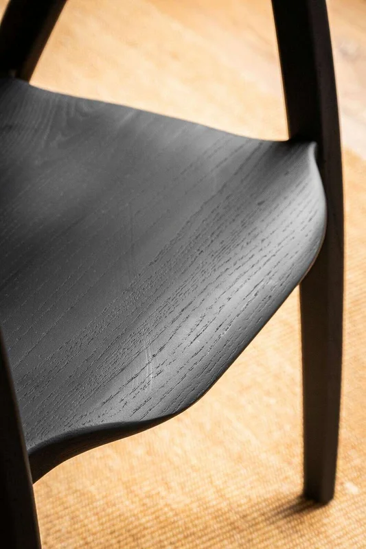 SILLA BONHAM - OLMO NEGRA en Negro - Sillas, Uruguay | La Iberica, vista 13