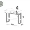Aparador 2 Cajones 90CM - Linea Factory 100% MDF - Aparadores y recibidores, Uruguay | Balton, vista 5 de 5