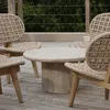MESA LIVING RODAS CEMENTO 80X45 WEATHERED CREAM en Gris - Mesas de living, Uruguay | Masinfinito Casa, vista 2 de 2