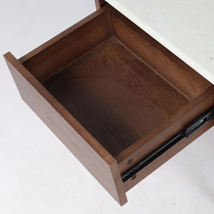 MESA DE NOCHE MOCCA BLANCO en Marrón - Mesas de comedor, Uruguay | Viasono, vista 3