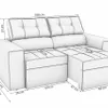 Sofa Siena Lanus 1,88m - Sillones y sofás, Uruguay | Casa Brava, vista 3 de 6