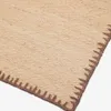 Alfombra Sorina de yute natural con borde marrón 200 x 300 cm en Madera natural - Textiles, Uruguay | Kavehome, vista 3 de 3