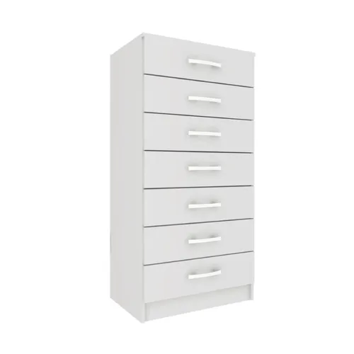 Comodas Cajoneras 7 Cajones Dormitorio Demolición 071 en Blanco - Cómodas, Uruguay | Soy Hogar