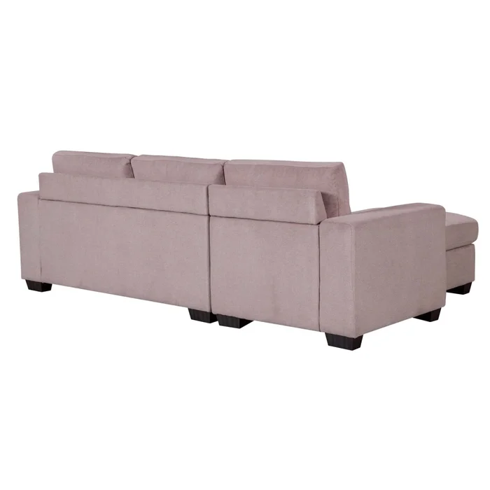 Sofá C/chaise Más De 4 Cuerpos Tela Marron Detroit Taupe en Beige - Sillones y sofás, Uruguay | Divino, vista 6