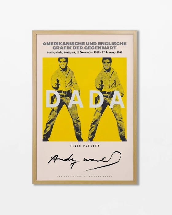 Andy Warhol - Elvis Presley en Amarillo - Láminas, Uruguay | La Cuadrería
