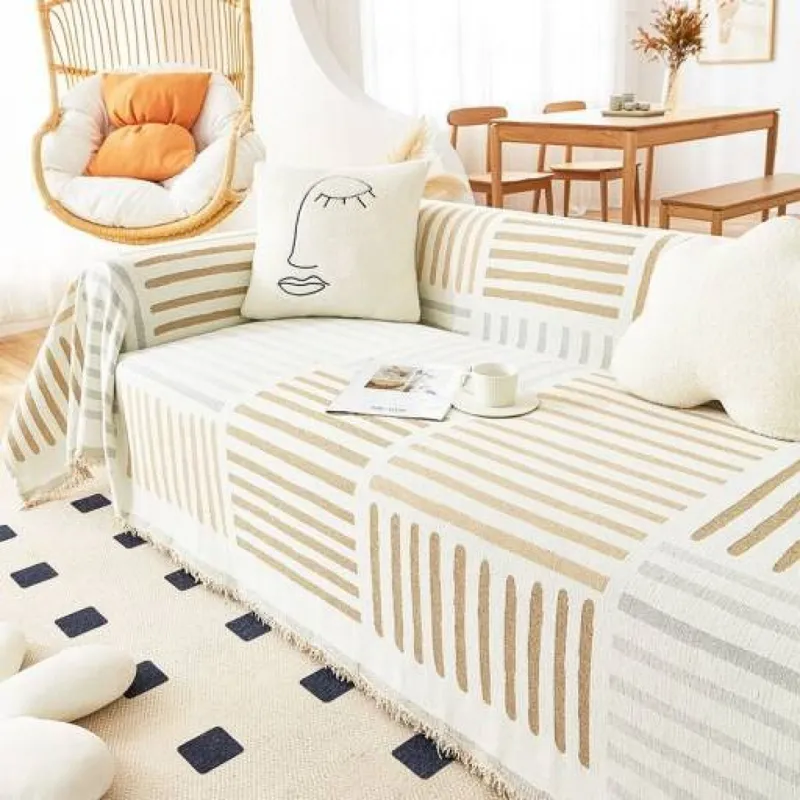 Manta para sillón y cama con diseños rayas - 180 x 280 cm en Diseños - Textiles, Uruguay | Buho Store