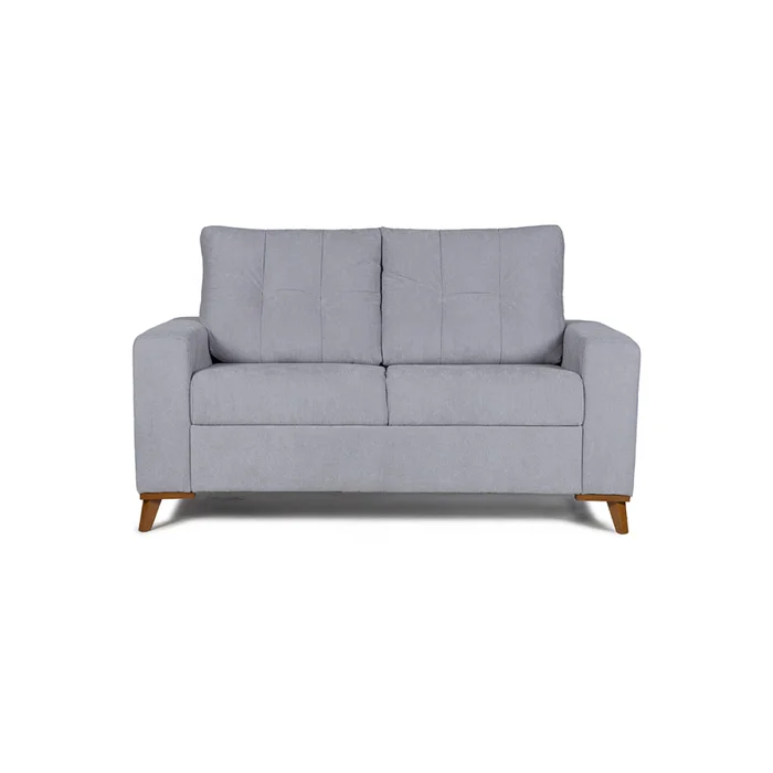 Sofá Katrina - Tela Microfibra - 2 cuerpos - 10286 (Gris) en Gris - Sillones y sofás, Uruguay | NYR, vista 2
