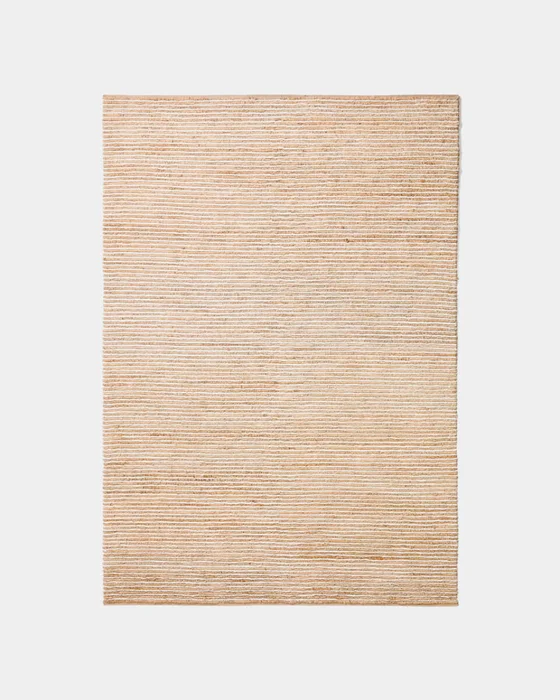 Alfombra Derule de yute y lana beige 200 x 300 cmv en Beige - Alfombras, Uruguay | Kavehome