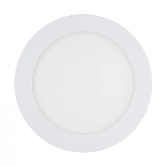 Panel LED Redondo de Empotrar 12W Luz Cálida en Blanco - Lámparas colgantes, Uruguay | Serlux, vista 3