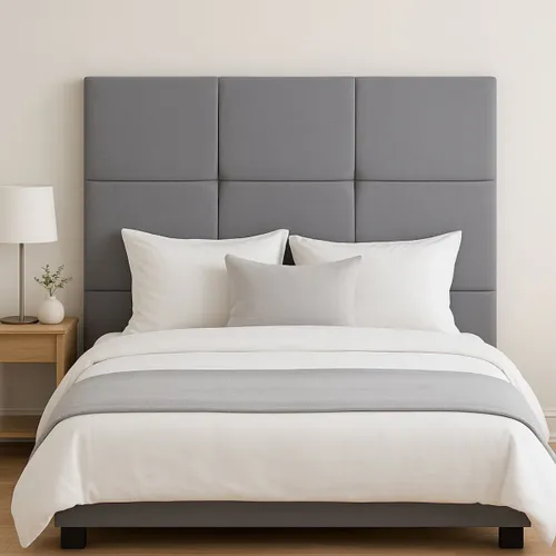 RESPALDO DE PARED IRIS GRIS SUPER KING - Respaldos de cama, Uruguay | Viasono