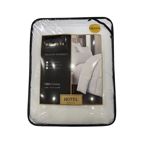 RELLENO NÓRDICO 300GSM KING 259X218CM BLANCO en Blanco - Textiles, Uruguay | Decohogar