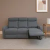 Reclinable Fine 3 cuerpos grafito — Serra Amoblamientos en Gris - Sillones y sofás, Uruguay | Serra Amoblamientos, vista 1 de 2