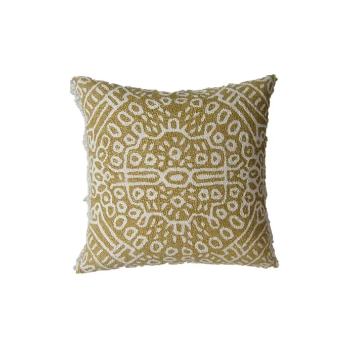 Almohadón Marrón Lino Y Algodón Eros en Marrón - Textiles, Uruguay | Divino