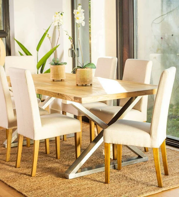 SILLA AÑO 50 - PATA CLARA en Beige - Sillas, Uruguay | La Iberica, vista 13
