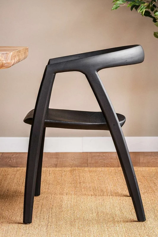 SILLA BONHAM - OLMO NEGRA en Negro - Sillas, Uruguay | La Iberica, vista 6