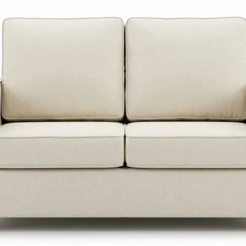 Sofá 2 cps DESIREE - Beige en Beige - Sillones y sofás, Uruguay | Finkel