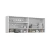 Mueble De Cocina Aereo Alto 4 Puertas 2 Estantes 100% Mdp Blanco en Blanco - Mesas de living, Uruguay | Soy Hogar, vista 6 de 6