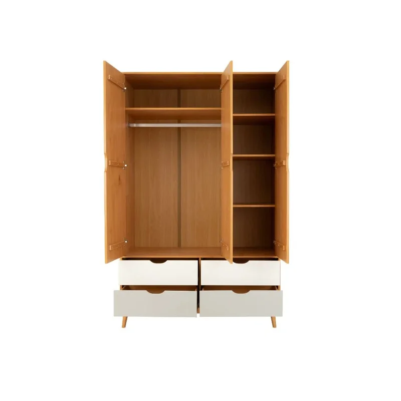 Ropero 3 Puertas Línea Praga en Multicolor - Roperos y placares, Uruguay | Ecowood, vista 6