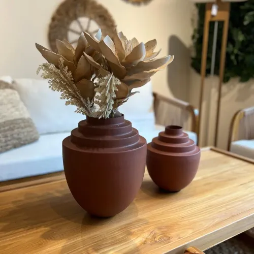 Florero metal ladrillo - Jarrones, Uruguay | FMB