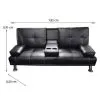 Sofa Cama Juego De Living Sillon Color Negro Lz10705 en Negro - Sillones y sofás, Uruguay | Soy Hogar, vista 3 de 8