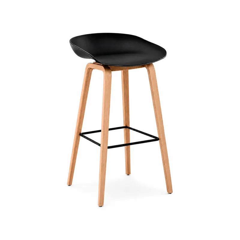 Banqueta Shell Black - Butacas, banquetas y puffs, Uruguay | Samic
