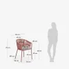 Silla Yanet cuerda terracota en Rojo - Sillas, Uruguay | Kavehome, vista 8 de 8