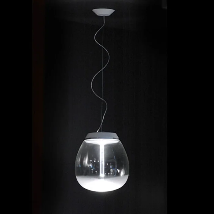LUMINARIA DE TECHO BOLA DE CRISTAL BLANCO Large - Lámparas de mesa, Uruguay | Viasono, vista 3