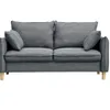Sofá 3 cps OSLO - Gris Oscuro en Gris - Sillones y sofás, Uruguay | Finkel, vista 3 de 4
