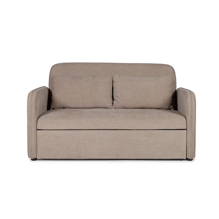 Sofá Cama Spazio - Tela Microfibra - 130 (Beige) en Beige - Sillones y sofás, Uruguay | Nyr, vista 5
