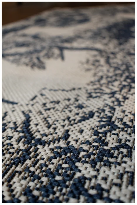 ALFOMBRA LINEO LIN/B097/H501/ 120X170 WOOL/MIDNIGHT BLUE - Alfombras, Uruguay | Vinibel, vista 2