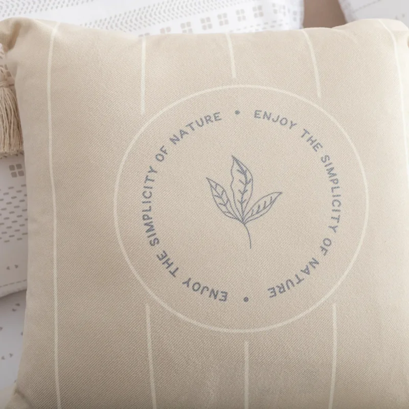 Funda de Almohadón Nature en Beige - Textiles, Uruguay | Arredo, vista 3