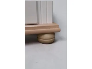 Ropero 2puertas 2 cajones en madera maciza en Blanco - Escritorios, Uruguay | Quesal, vista 10