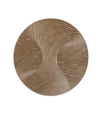 ARTE TRIBAL CIRCULAR DORADO en Dorado - Espejos, Uruguay | Masinfinito Casa