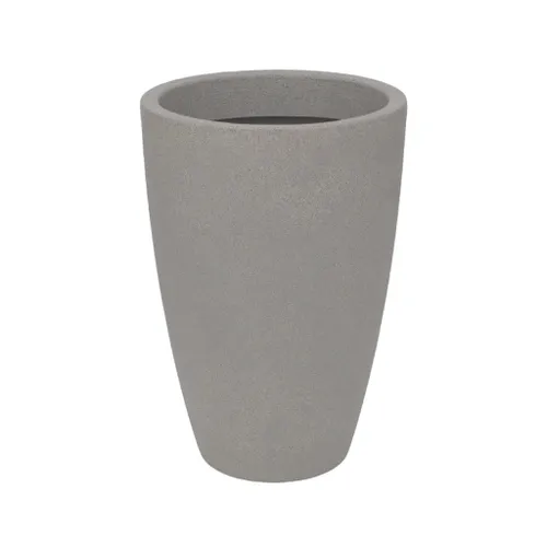 Maceta Malta Cono en Gris - Macetas, Uruguay | Tutto Deco